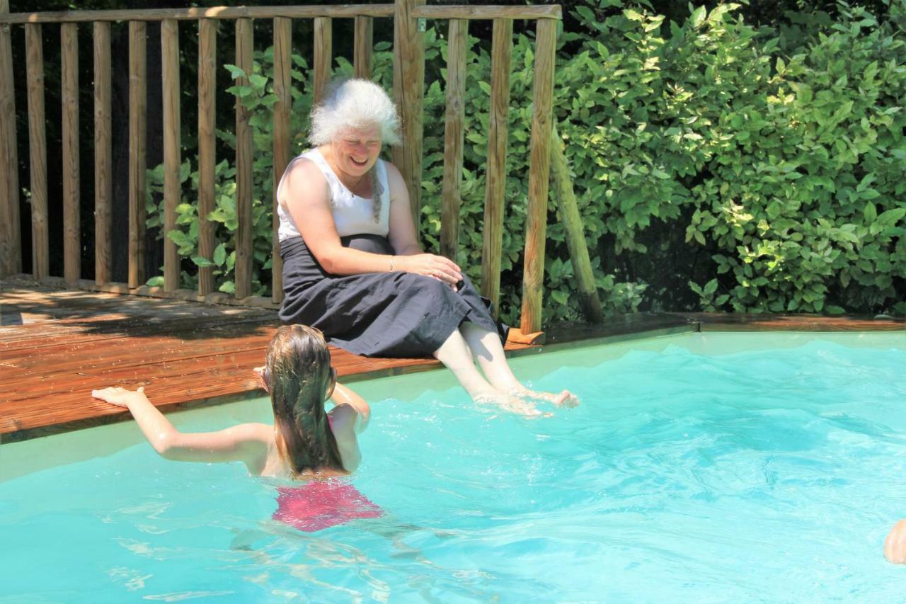 Gite Derriere Les Oliviers -Le Mas De La Cigale Bleue Caumont-sur-Durance Buitenkant foto